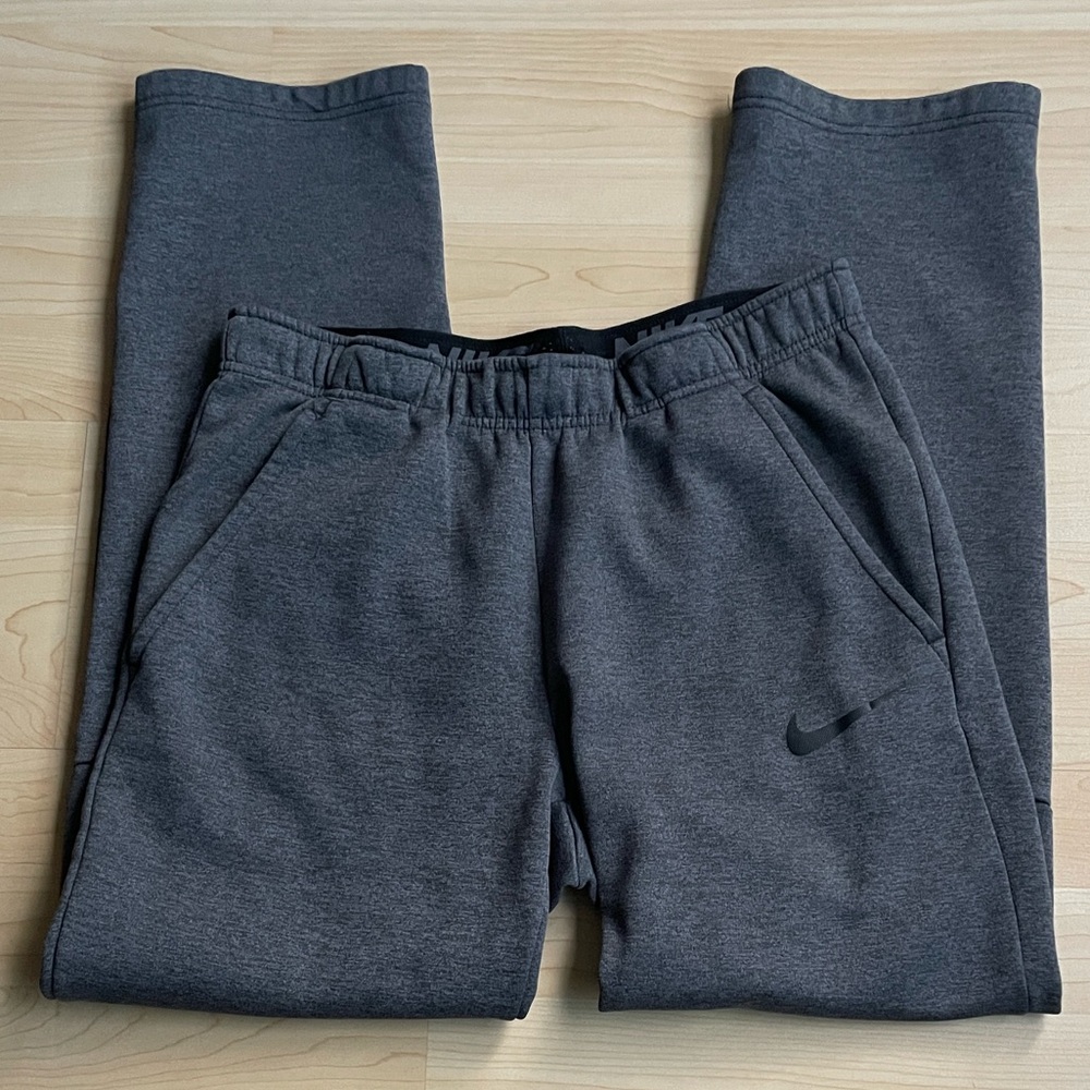 Nike Men's Dri Fit Charcoal Joggers